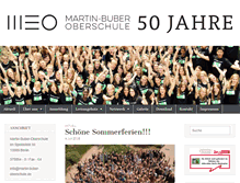 Tablet Screenshot of martin-buber-oberschule.de